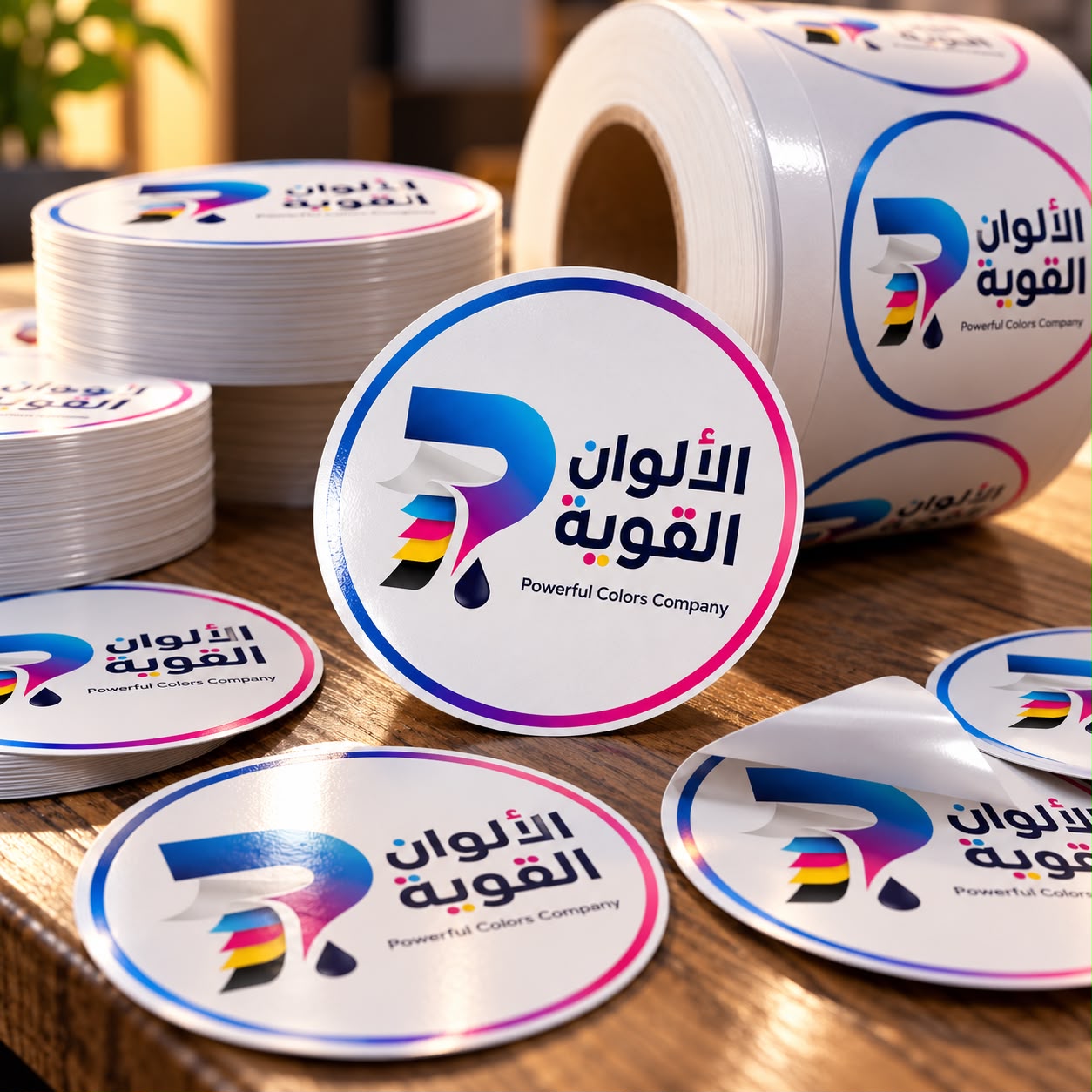 الاستيكرات والملصقات